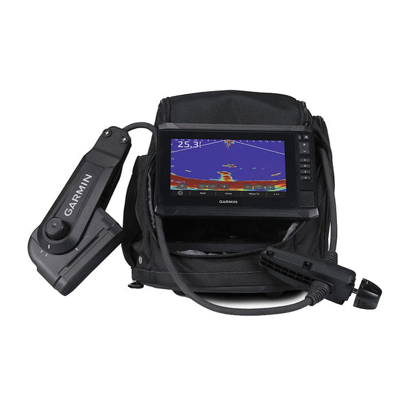 Garmin Panoptix PS22-IF Ice Fishing Bundle w/ECHOMAP UHD2 73sv Panoptix PS22-IF Transducer Pole-Free Transducer