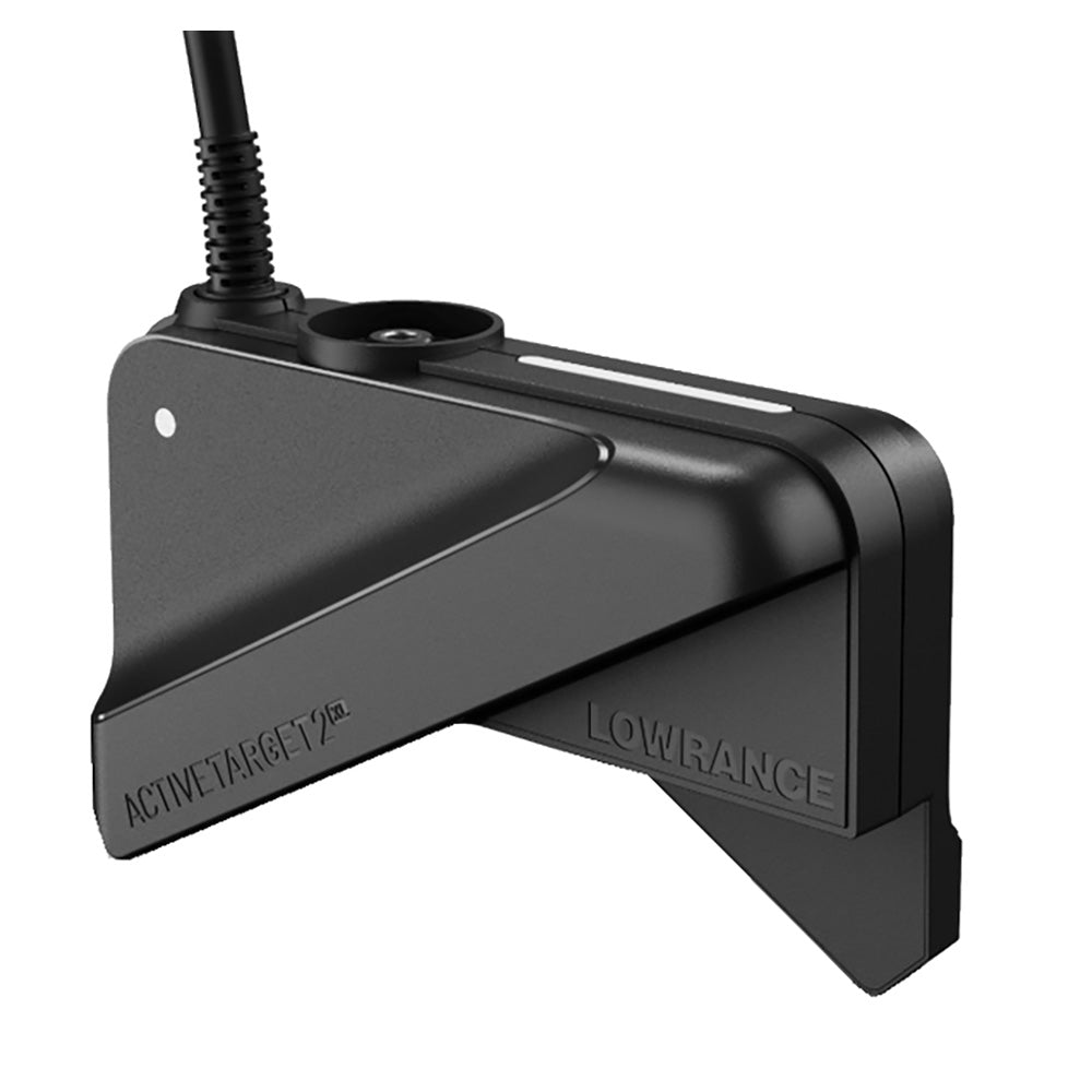 two fish finders one transducer Lowrance ActiveTarget 2 XL Transducer Only w25 Cable 00016489001 – Drewcraft Marine Products