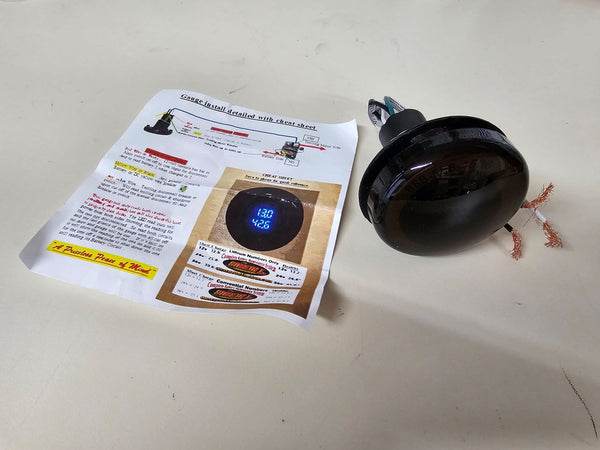 Stealth 1 on Board DC 24v-36v Charging System - Gauge Only