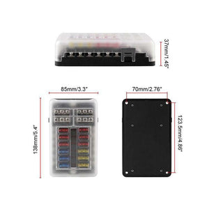 12 Way Fuse Block Panel - Accessories
