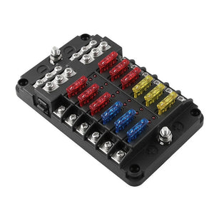 12 Way Fuse Block Panel - Accessories