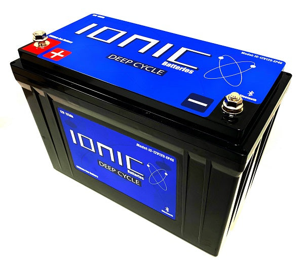 125ah 12V Ionic Dual Purpose Lithium Battery With Heater