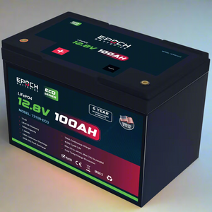 12V 100Ah Eco Series LiFePO4 Battery - Lithium Battery