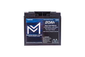 12v 20Ah Deep Cycle Lithium Marine Battery ’MANTIS’ - 12V Batteries