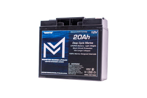 12v 20Ah Deep Cycle Lithium Marine Battery ’MANTIS’ - 12V Batteries
