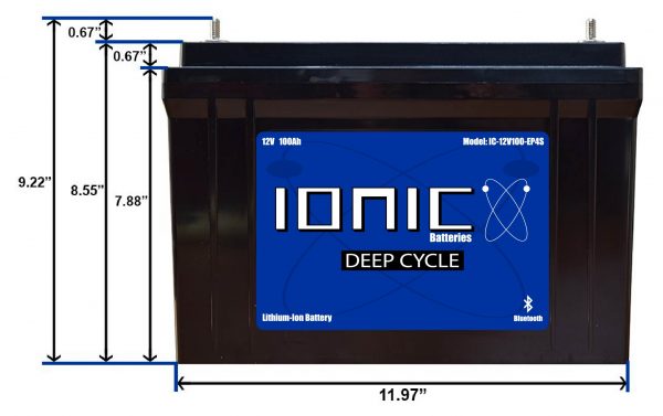 12v/24v-100/125 Ionic Battery Package Deal 4