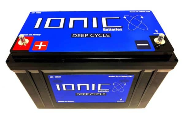 12v100ah Ionic Lithium Marine Battery - Lithium Battery