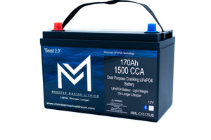 1500 CCA 170AH Dual Purpose Cranking Lithium Beast 2.0 Bluetooth - Cranking Lithium