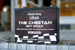 16V 20AH - ’THE CHEETAH’ - MONSTER RACING LITHIUM