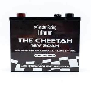 16V 20AH - ’THE CHEETAH’ - MONSTER RACING LITHIUM