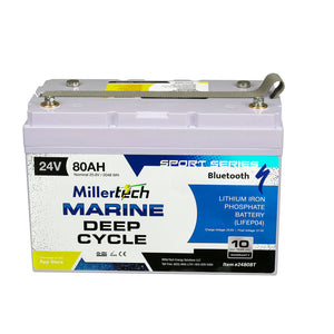 24V 80AH Sport Series Lithium Battery w/ Bluetooth - Lithium Battery