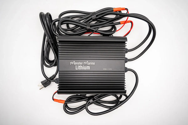 3 Bank Lithium & AGM Marine Waterproof Battery Charger - Battery Chargers