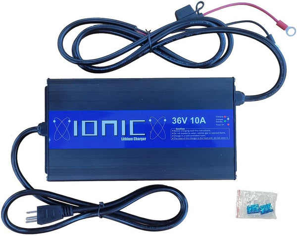 36V 10A LifePO4 Charger IONIC