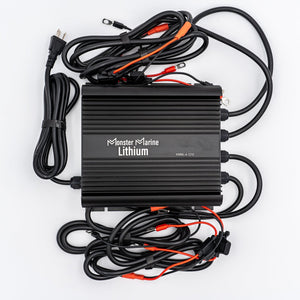 4 Bank Lithium/AGM/Lead Marine Waterproof Battery Charger - Chargers