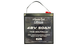 48V 50AH - ’THE GOLFZILLA’ - BLUETOOTH HIGH PERFORMANCE LITHIUM GOLF CART BATTERY - GC2 GROUP