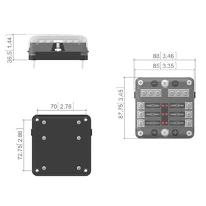 6 Way Fuse Block - Accessories