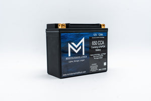 650CCA 12V 12AH Cranking Lithium Battery