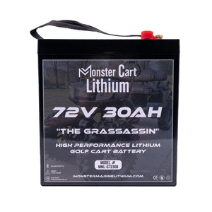 72V 30AH - ’THE GRASSASSIN’ - BLUETOOTH HIGH PERFORMANCE LITHIUM GOLF CART BATTERY - GC2 GROUP