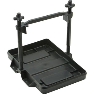 Attwood Heavy-Duty All-Plastic Adjustable Battery Tray - 27 Series [9098-5] - Accessories