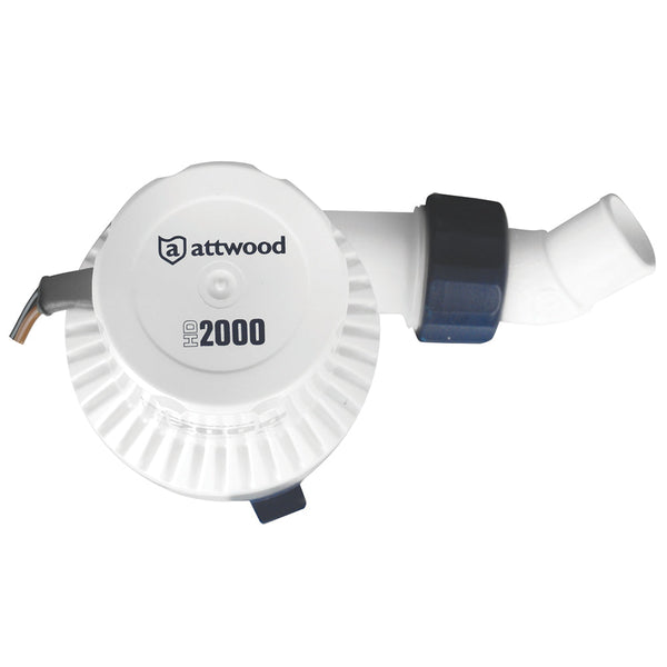 Attwood Heavy-Duty Bilge Pump 2000 Series - 12V - 2000 GPH [4760-4] - Bilge Pumps