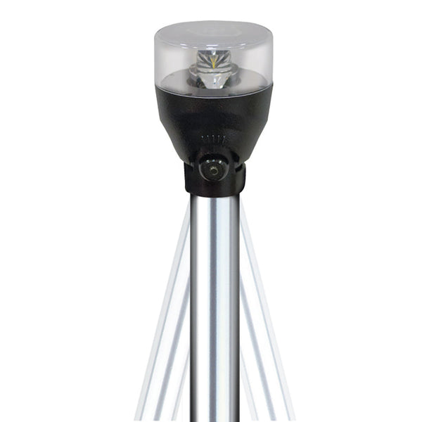 Attwood LED Articulating All Around Light - 36’’ Pole [5530-36A7] - Navigation Lights