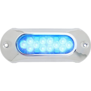 Attwood LightArmor HPX Underwater Light - 12 LED Blue [66UW12B-7] - Underwater Lighting