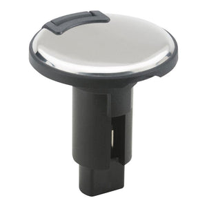 Attwood LightArmor Plug-In Base - 2 Pin - Stainless Steel - Round [910R2PSB-7] - Accessories