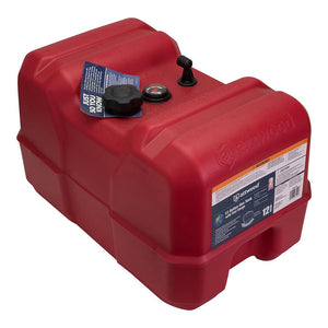 Attwood Portable Fuel Tank - 12 Gallon w/Gauge [8812LPG2] - Fuel Systems