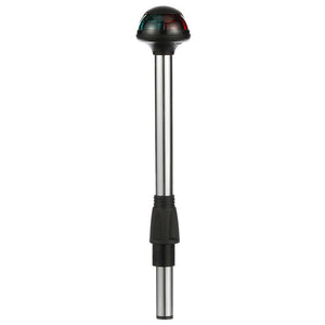Attwood Pulsar Bi-Color 2-Pin Stowaway Light - 10’’ Straight [5092-10-7] - Navigation Lights