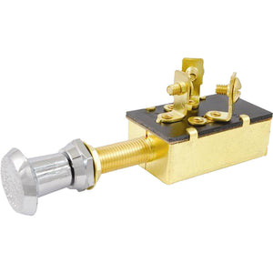 Attwood Push/Pull Switch - Three-Position - Off/On/On [7594-3] - Switches & Accessories