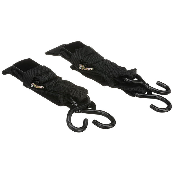 Attwood Quick-Release Transom Tie-Down Straps 2’’ x 4 Pair [15232-7] - Tie-Downs