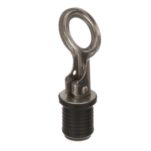 Attwood Snap-Handle Stainless Steel Drain Plug - 1’’ Diameter [7520A3] - Fittings