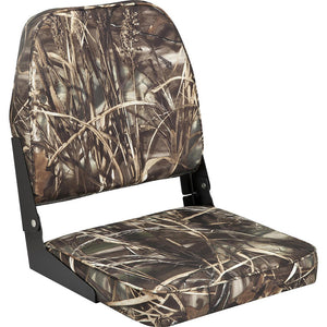 Attwood Swivl-Eze Low Back Padded Flip Seat - Camo [98395CAMO] - Seating