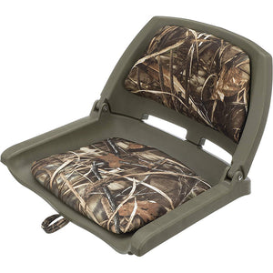 Attwood Swivl-Eze Padded Flip Seat - Camo [98391GNMX] - Seating