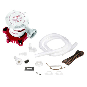 Attwood Tsunami MK2 T500 Manual Bilge Pump w/Installation Kit - 500 GPH 12V [5614-7] - Bilge Pumps