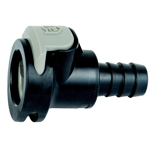 Attwood Universal Sprayless Connector - Hose Female (5/16’’-3/8’’) [8838HF6] - Fuel Hose & Fittings