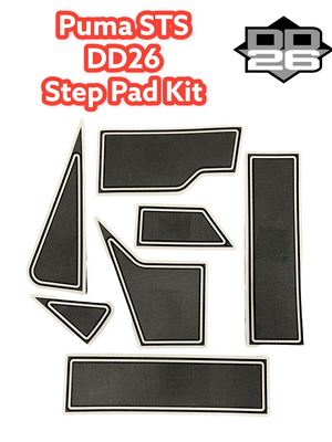 Bass Cat Puma STS and Lynx STS Step Pad Kit 7pc - Gray Trim - Boating & Water Sports
