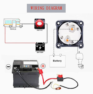 Battery Disconnect Switch On/OFF - Accessories