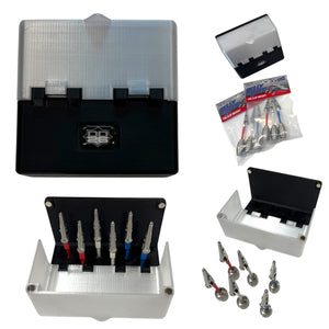 Belly Bomb Fin Clip Caddy (Case only) - For 1.50 oz Belly Bombs - Fish Management and Cull Tags