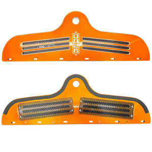 Billet Aluminum Drain/Net Cover the fits Phoenix Boats - Orange - Boat Accessory