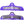 Billet Aluminum Drain/Net Cover the fits Phoenix Boats - Purple - Boat Accessory