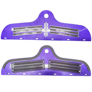 Billet Aluminum Drain/Net Cover the fits Phoenix Boats - Purple - Boat Accessory