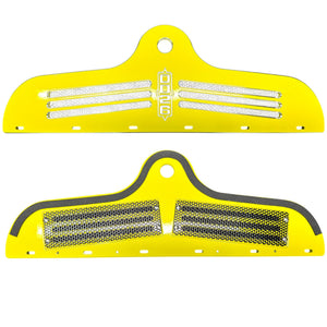 Billet Aluminum Drain/Net Cover the fits Phoenix Boats - Yellow - Boat Accessory