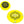 Billet Aluminum Drain Plate with Screen 4’’ Round for Boats - Yellow - Boat Accessory