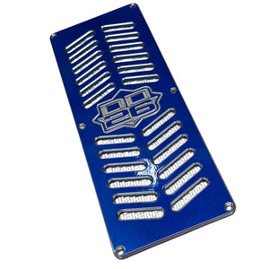 Billet Drain for the Bass Cat STS Family - Blue - Boat Accessory