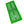 Billet Drain for the Bass Cat STS Family - Green - Boat Accessory