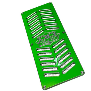 Billet Drain for the Bass Cat STS Family - Green - Boat Accessory