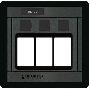 Blue Sea 1520 Remote Control Switch - 360 Panel - 3 Blank [1520] - Accessories