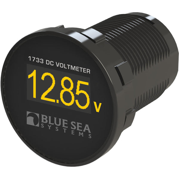 Blue Sea 1733 Mini OLED DC Voltmeter [1733] - Meters & Monitoring