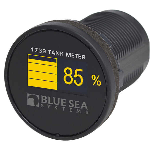 Blue Sea 1739 Mini OLED Tank Meter - Yellow [1739] - Meters & Monitoring